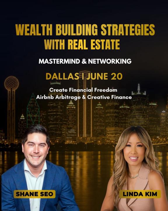 Dallas Real Estate Event & Meetup | June 20: Airbnb Arbitrage & Creative Finance