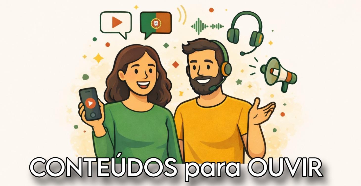 OUVIR EM PORTUGUÊS👂🏼📺