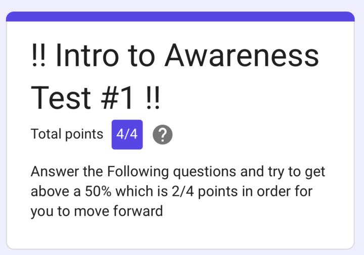 PASSED TEST