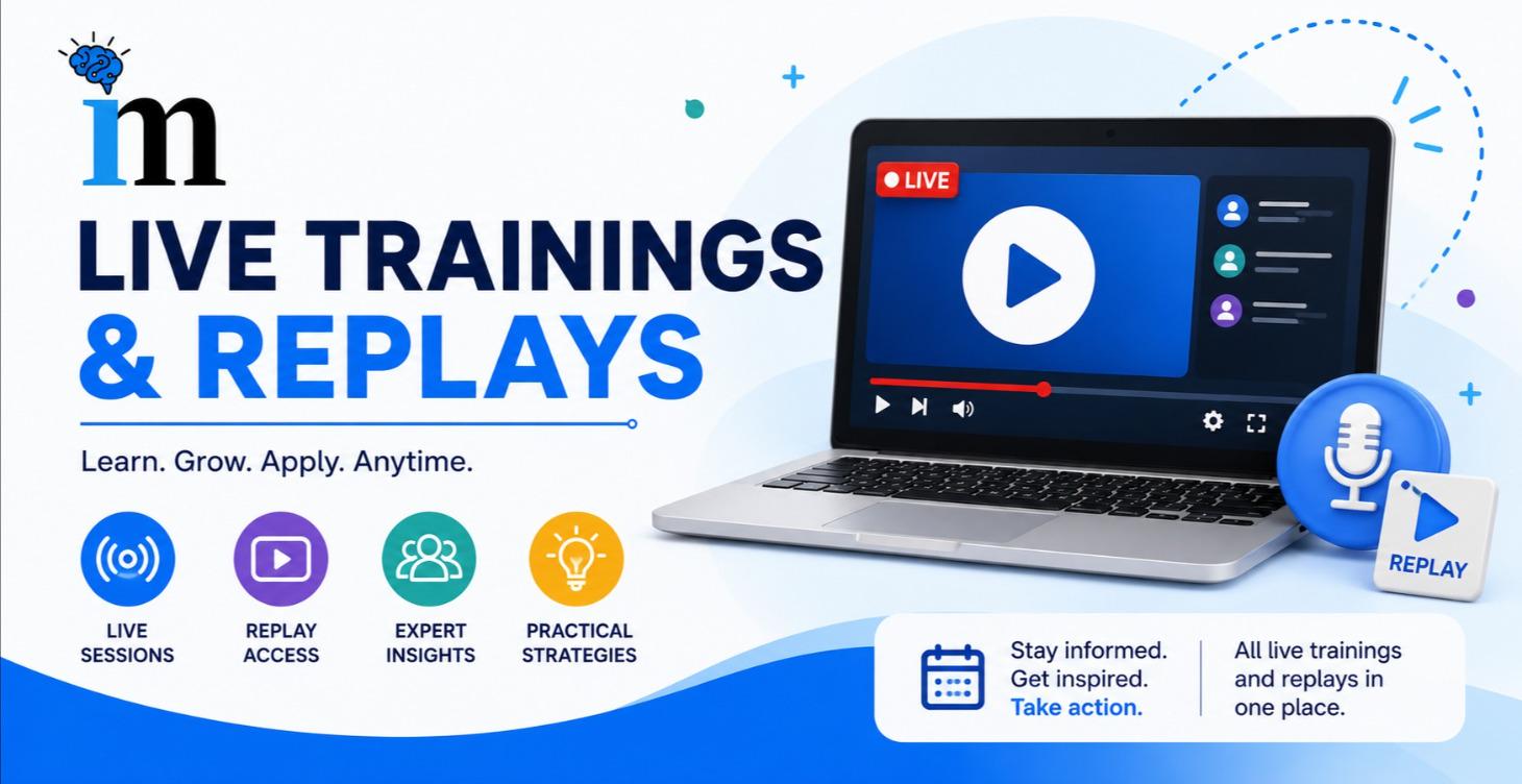 Live Trainings & Replays