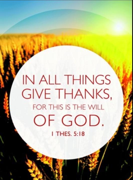 Thankfulness Is an Act of Faith