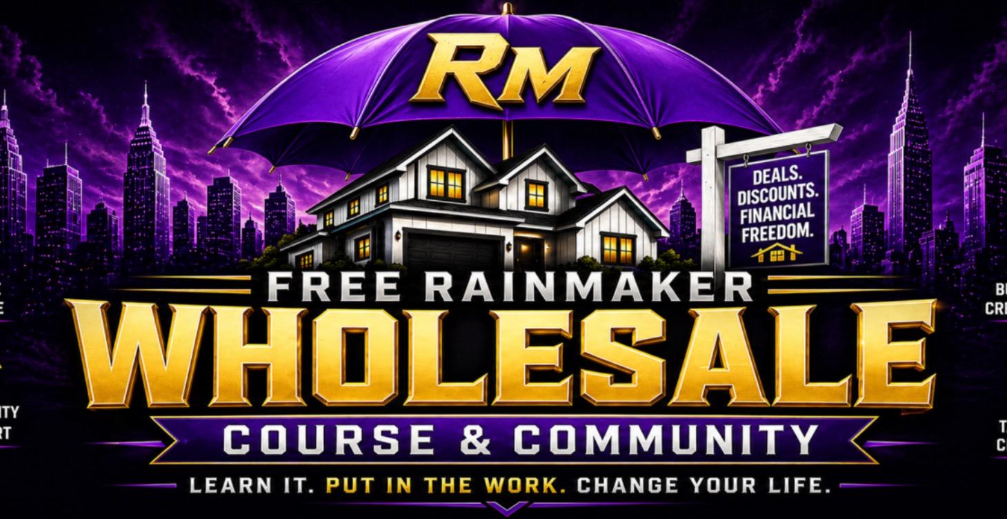 (START HERE) Live Training #1 - Wholesale Overview