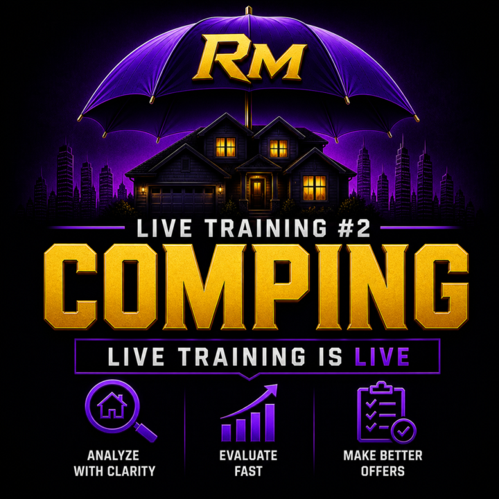 Live Training #2 - Comping Replay Available