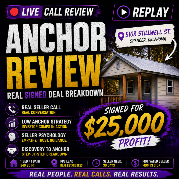 Live Anchor Call Review replay is now available in the Classroom