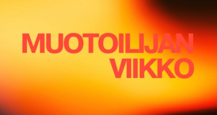 Muotoilijan viikko
