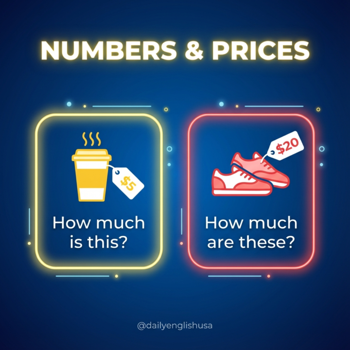 NUMBERS & PRICES-Apréndelo en 1 minuto 💰