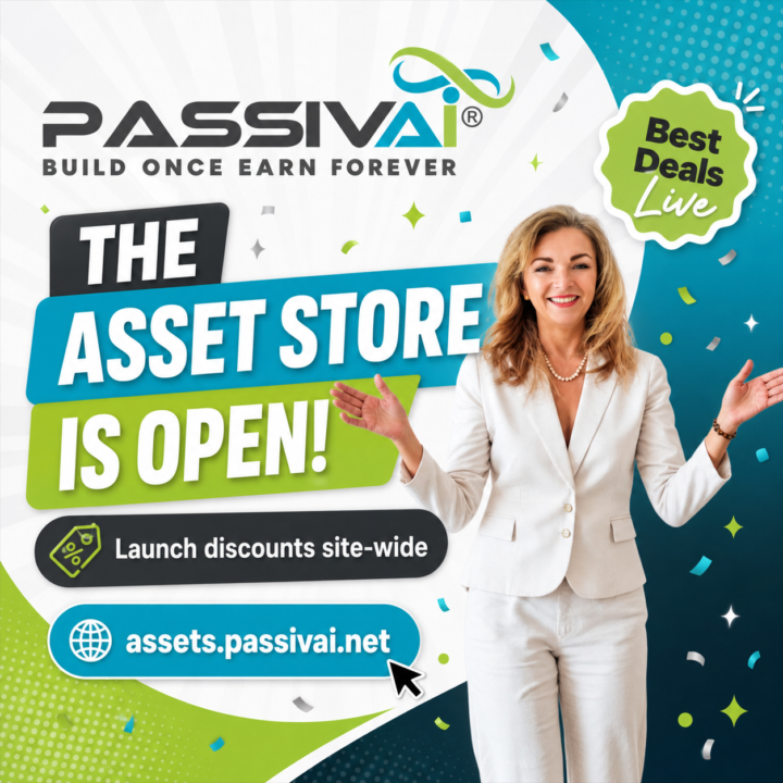 🥳The PassivAi® Asset Store Is Open