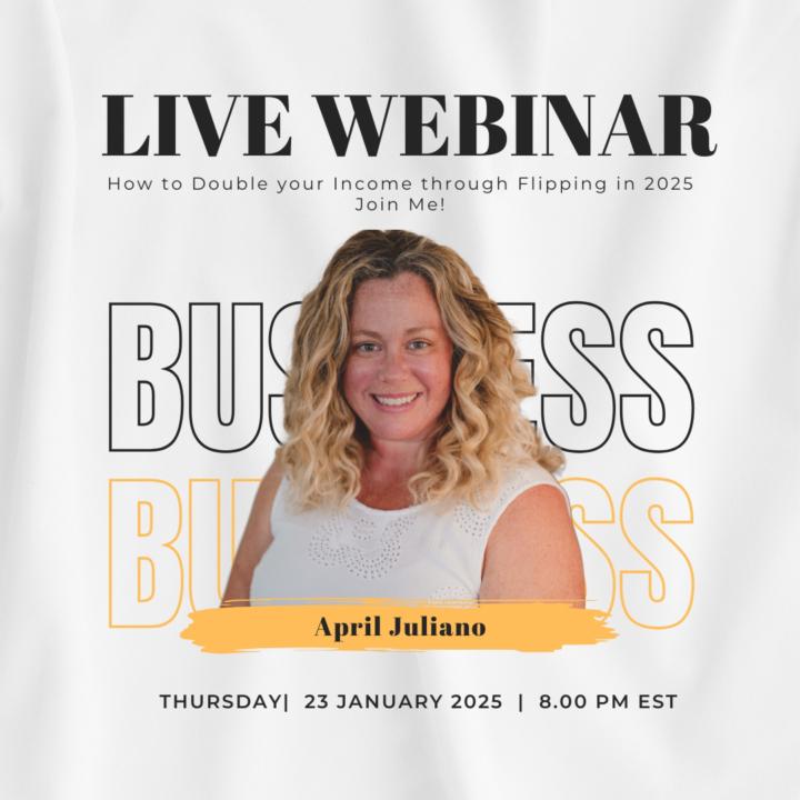 JOIN ME THURSDAY JANUARY 23RD FOR A LIVE EVENT