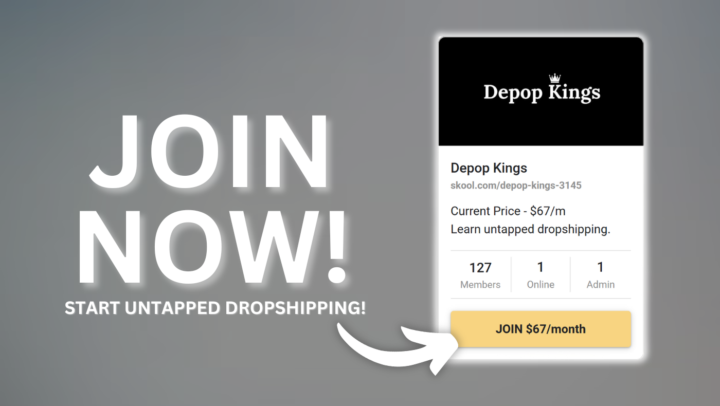 DEPOP KINGS 40% OFF - Black Friday