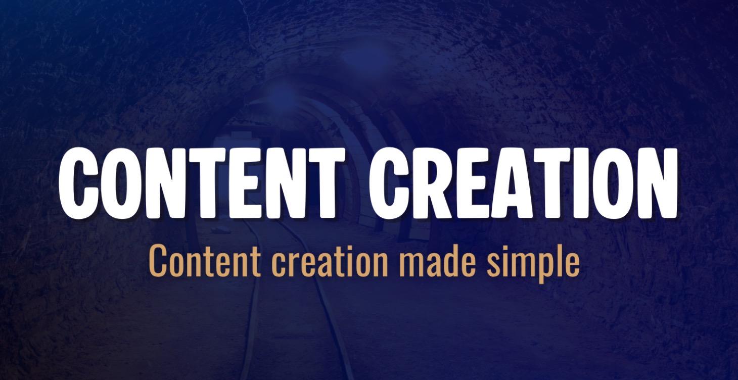 Content Creation