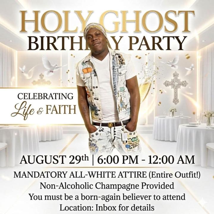 Yall all invited 