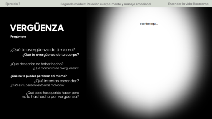 Preguntas sobre vergüenza 