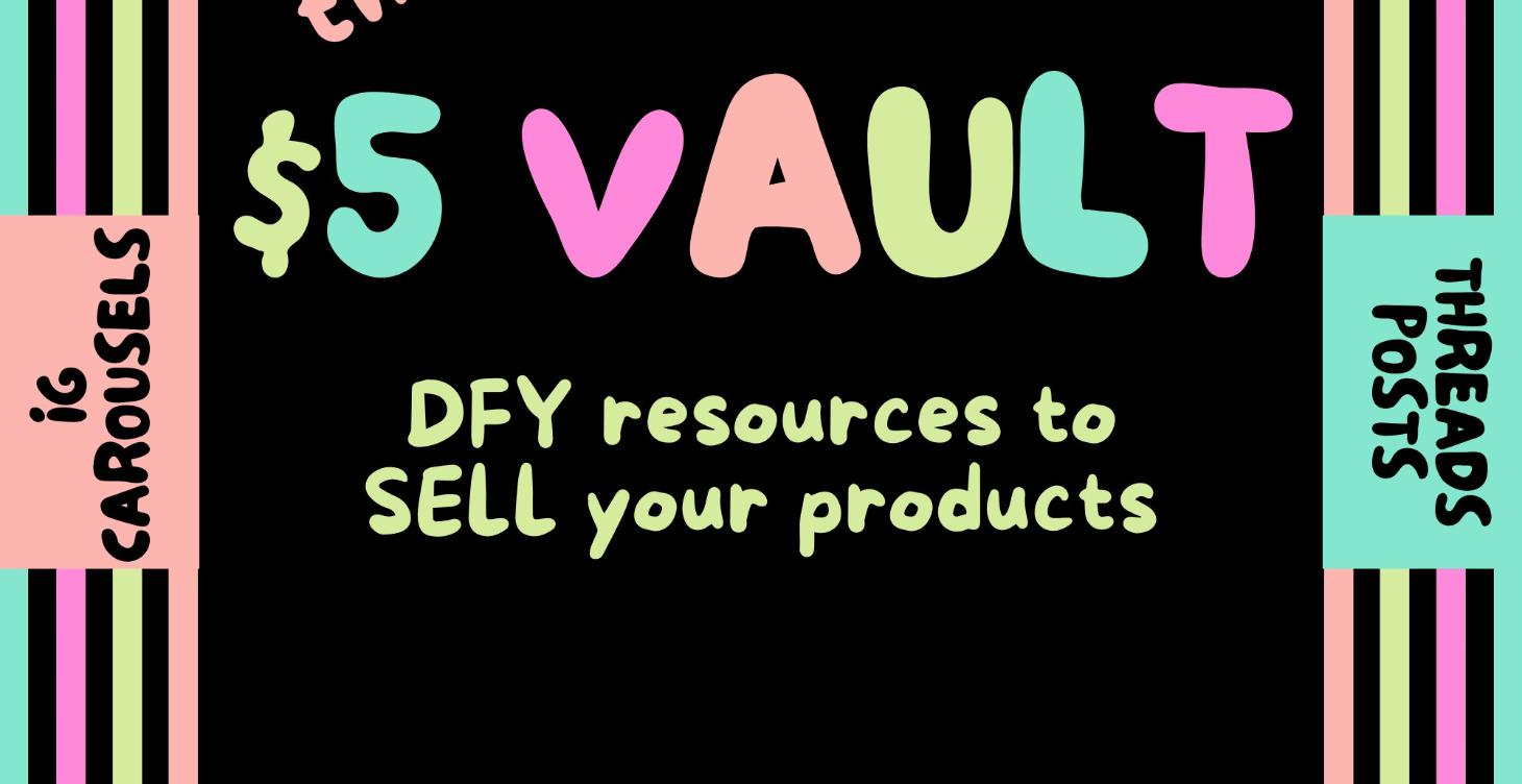 $5 vault