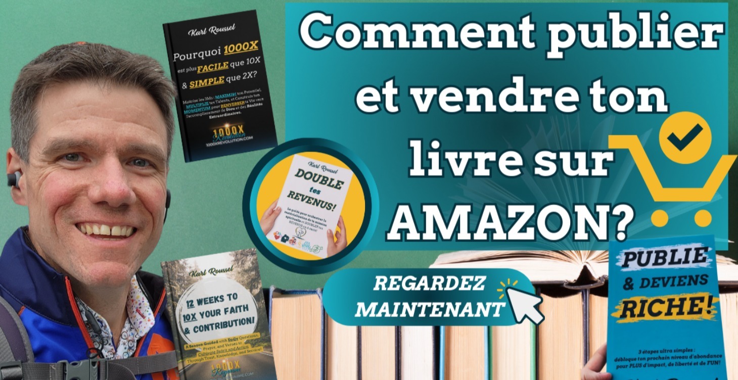 Comment Publier un livre de façon autonome!