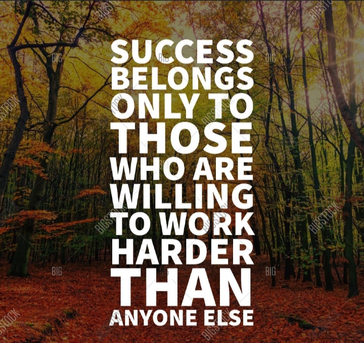 To become a successful person in life 