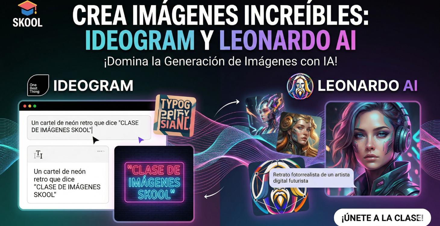 CONOCIENDO IDEOGRAM Y LEONARDO