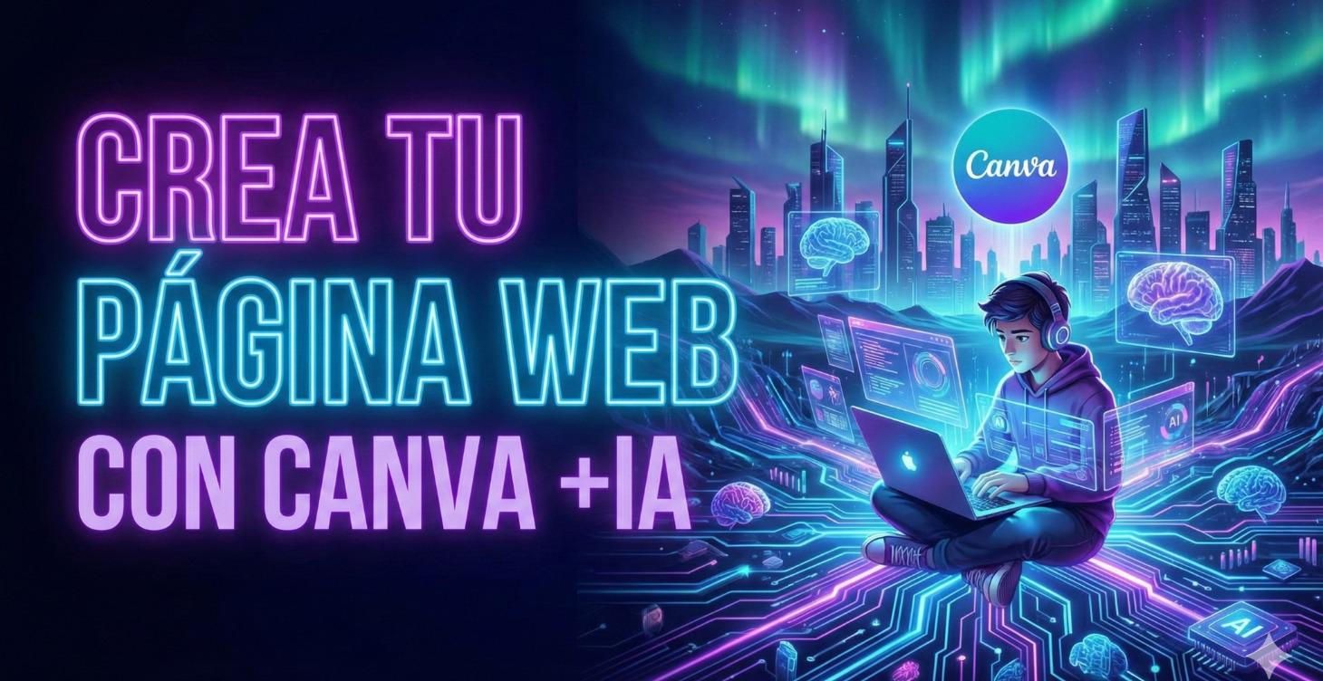 CREA PÁGINA WEB CON CANVA
