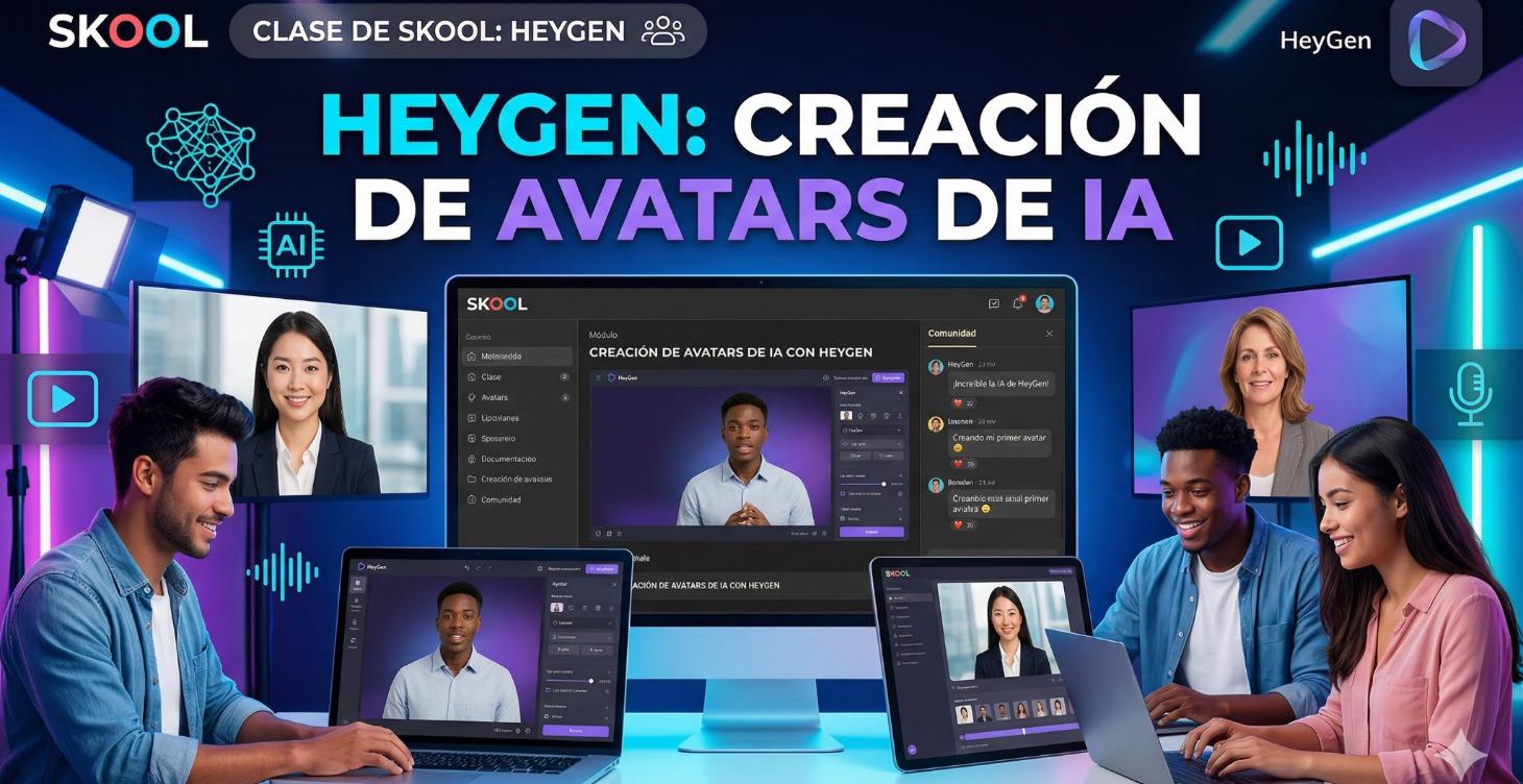 HEY GEN CREA TU PROPIO AVATAR