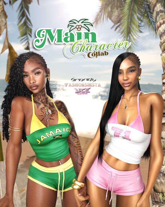 CHXRRY side part (Curly Version)