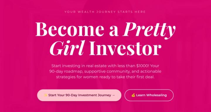 Pretty Girl Investor Academy