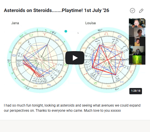 Asteroid Playtime - tonight's hangout is available on replay!