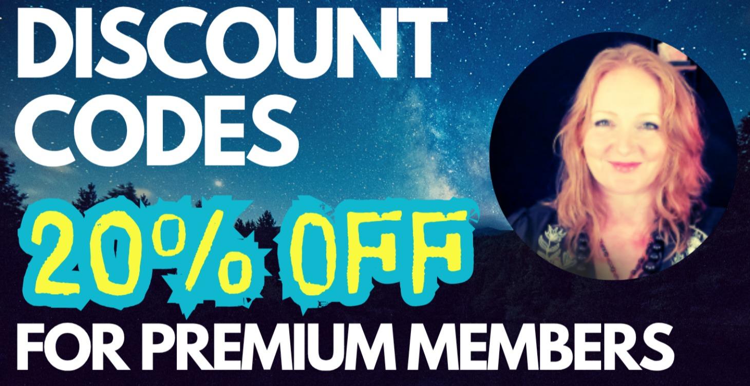 Your Discount Codes!!