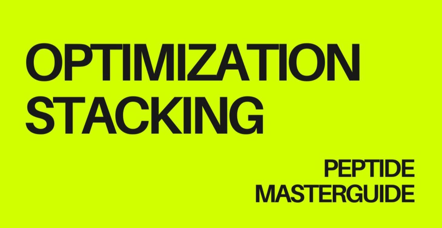 Optimization Stacking Peptide MasterGuide