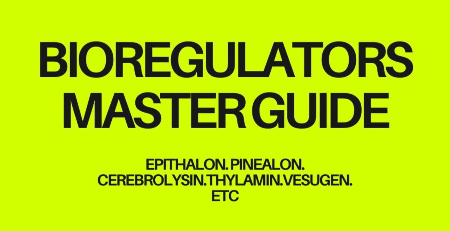 The Ultimate Bioregulator Optimization Guide