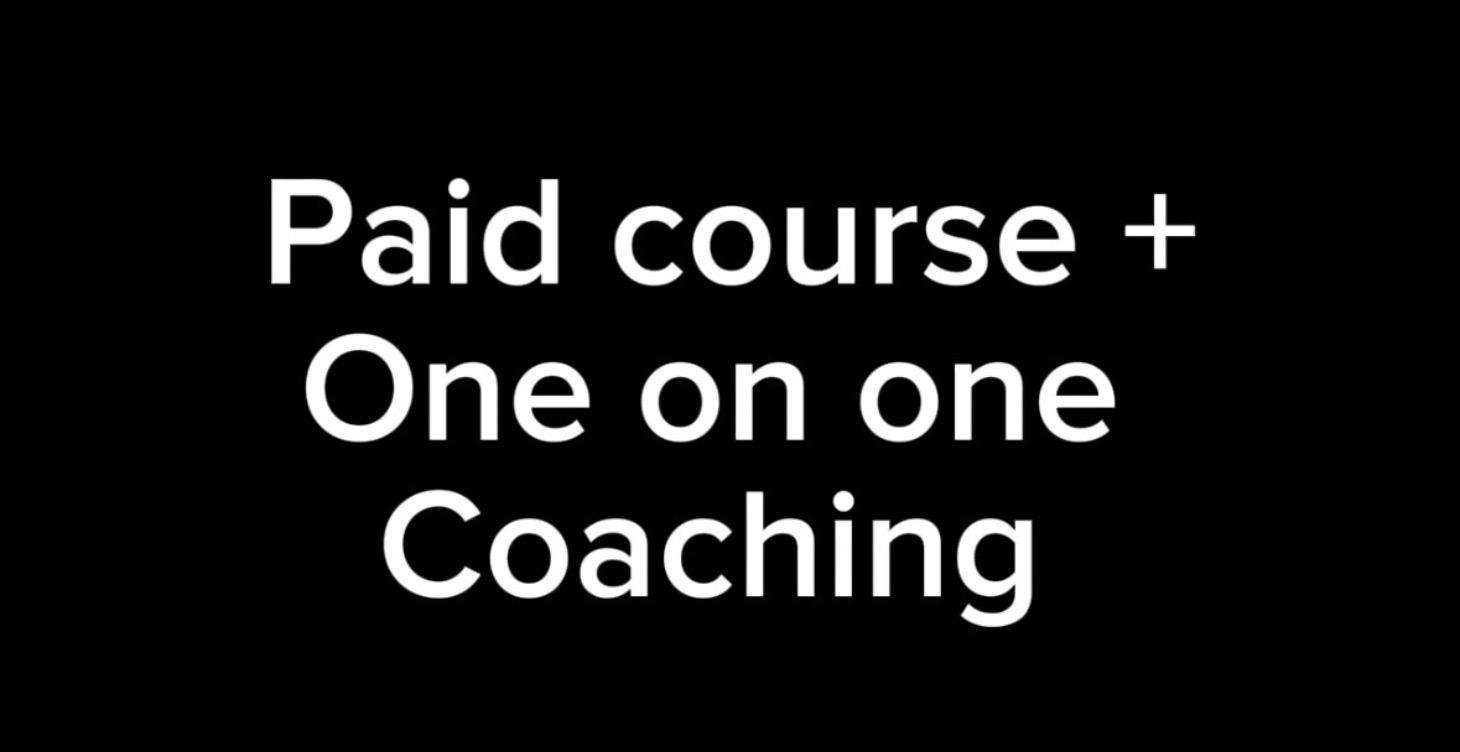 Paid course