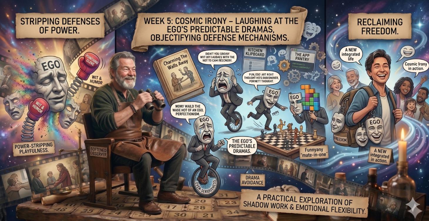Week 5: Cosmic Irony & Caricature