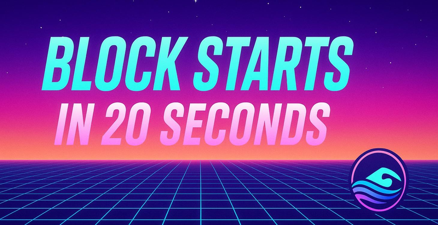 Block starts in 20 seconds