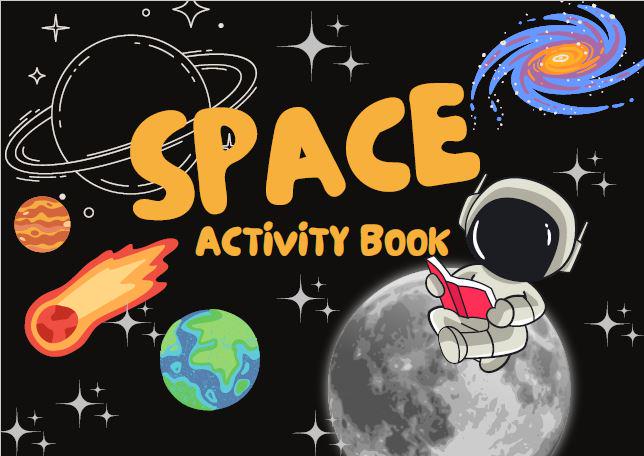 Canva Space Galaxy Activity Book