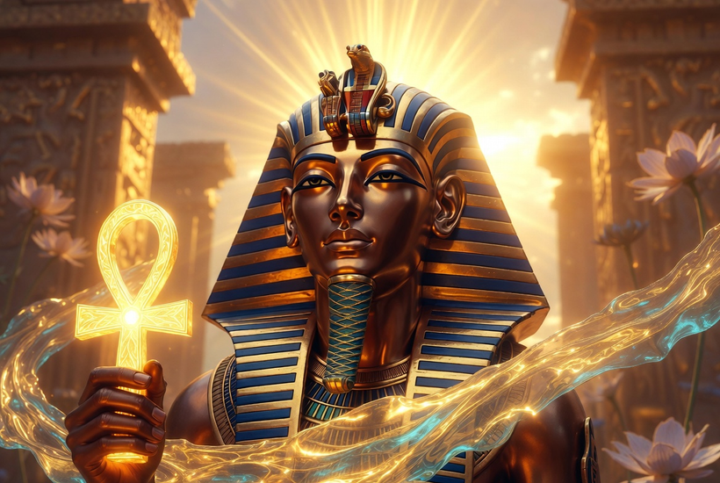 Flame Update #2 — From the Throne of Tutankhamun Living Ankh Flame Path — Solar Threshold Ra-Sekhem