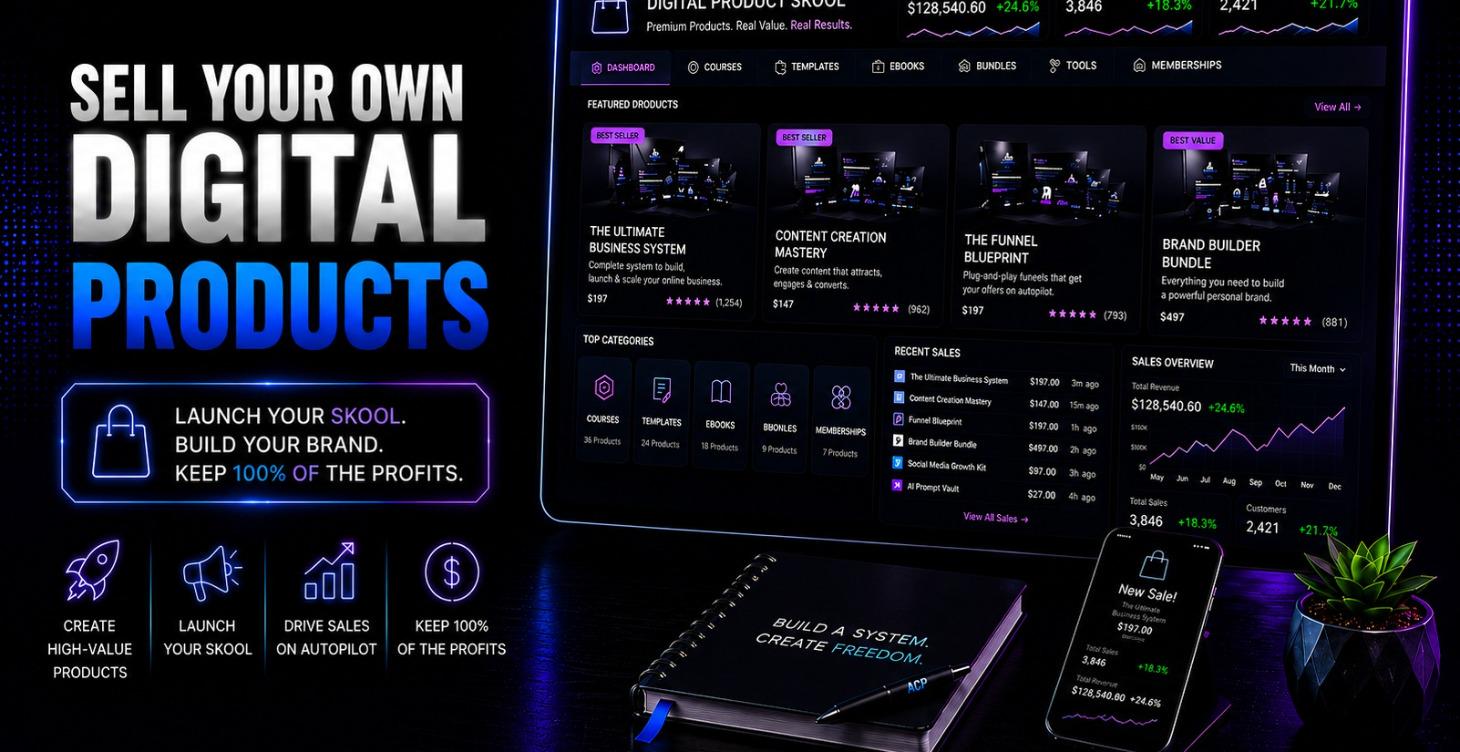 Sell Your Own Digital Products