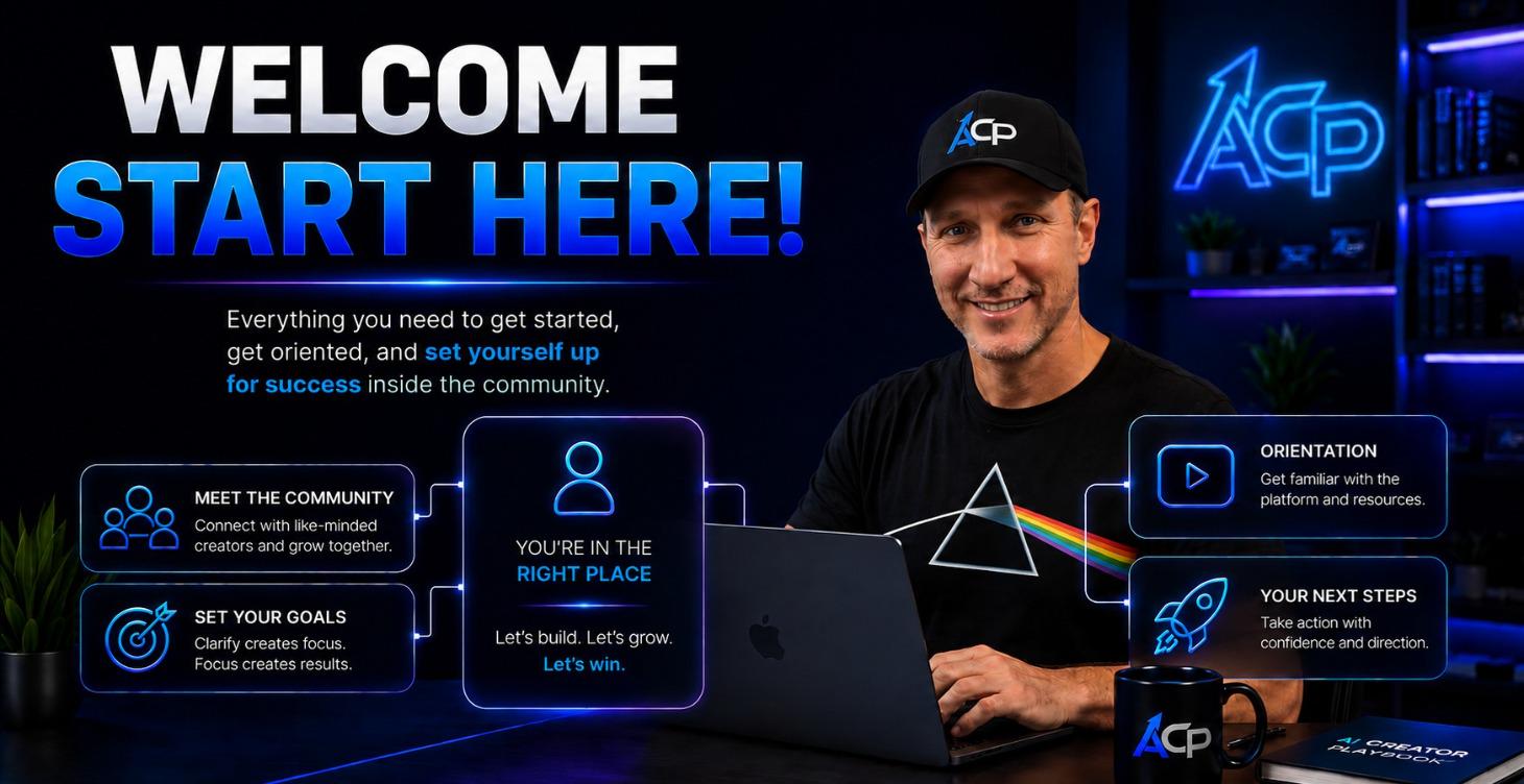 Welcome - START HERE!