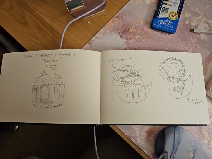 My cupcake drawings