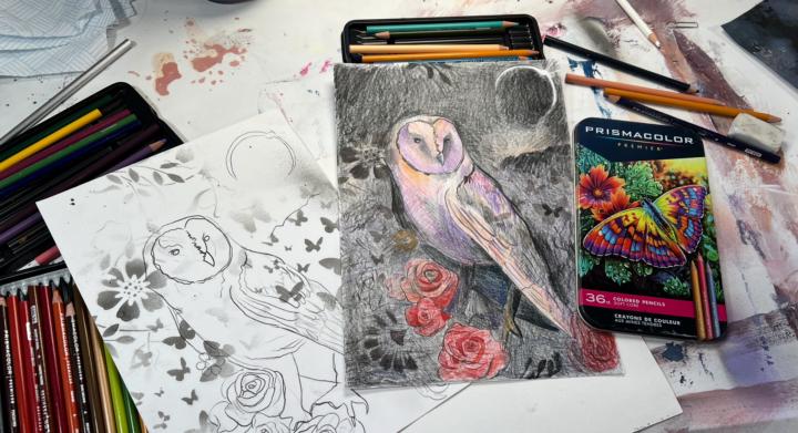 Relieve stress with colouring! 