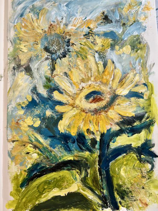 Finger painting tutorial 