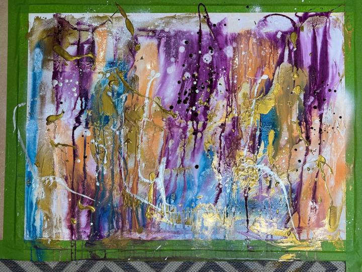 Dripping paint creative boost