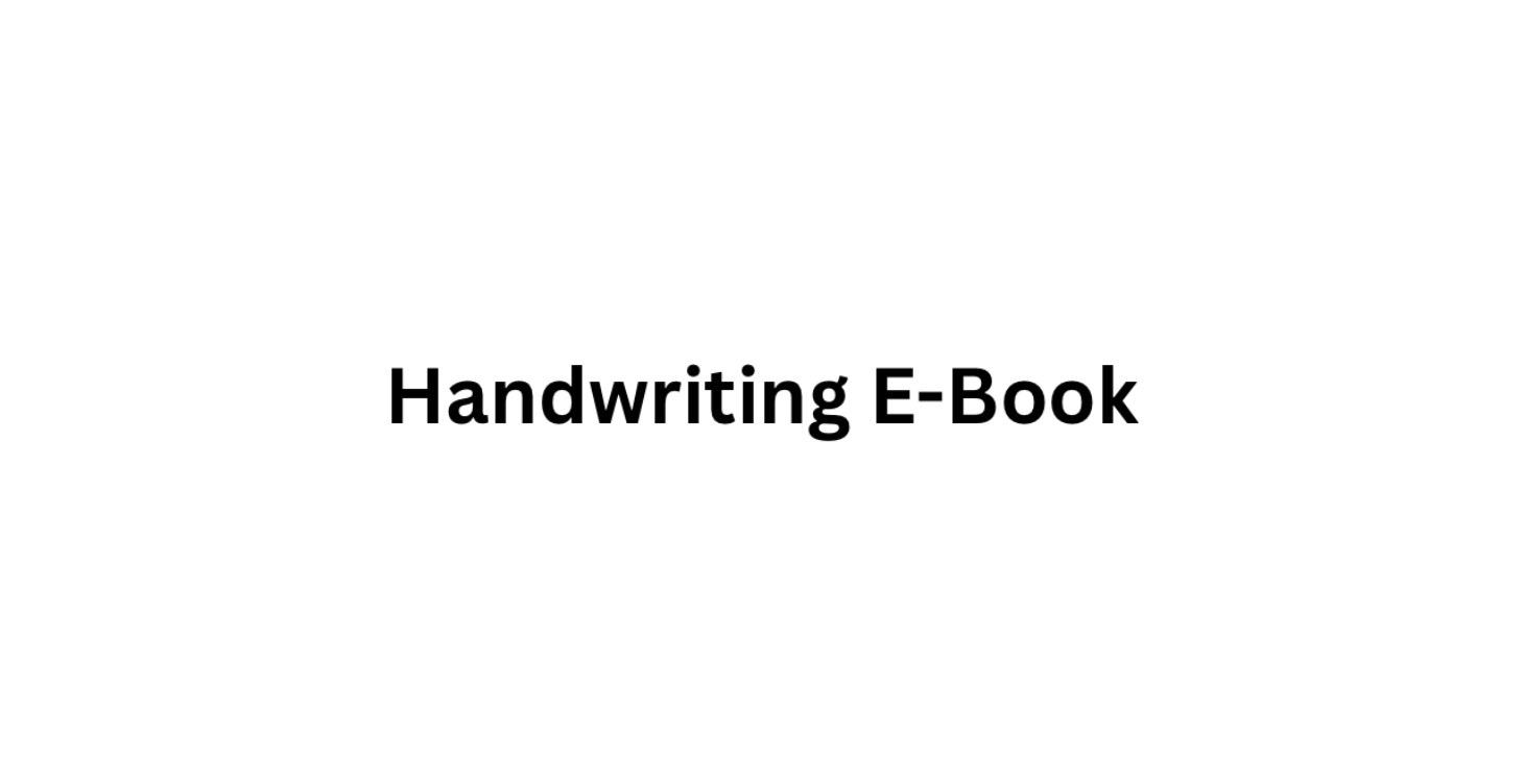 Tips to Tackle Handwriting Tears