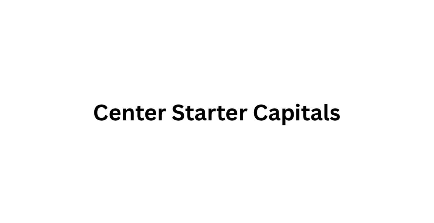 Center Starters Worksheets