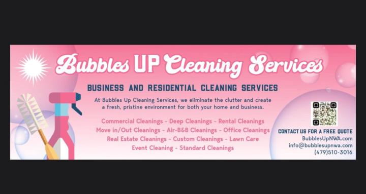 Bubbles up cleaning service