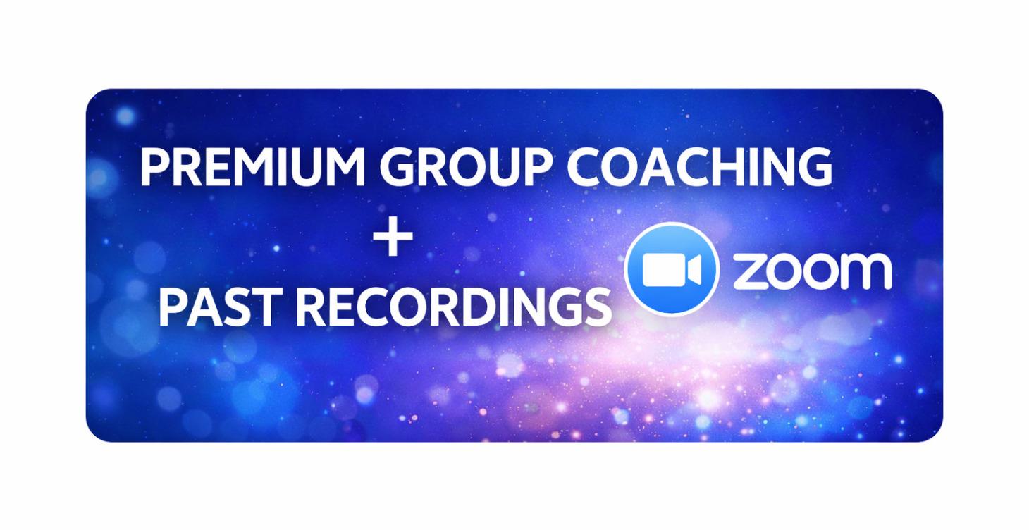 Premium-Zoom Class Links/Past Recorded Classes