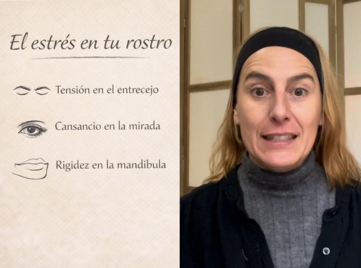 El rostro como espejo: cómo el estrés se refleja en tu rostro