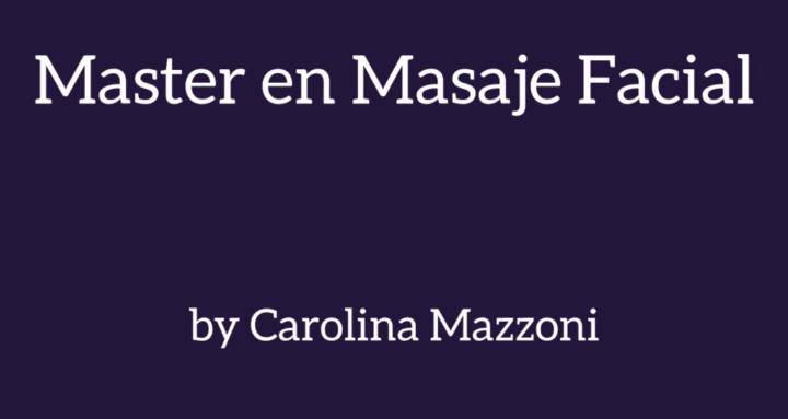 Master en Masaje Facial