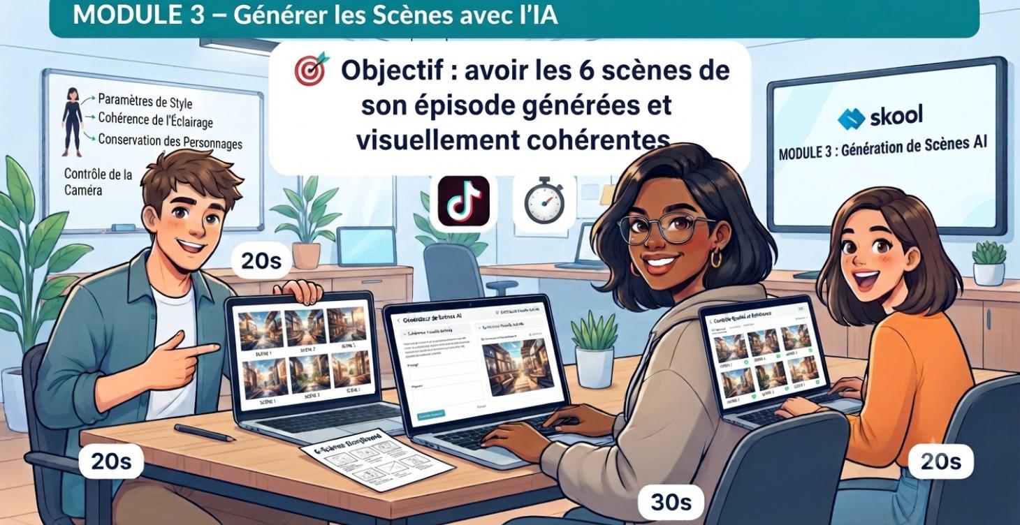 Générer les Scènes avec l'IA