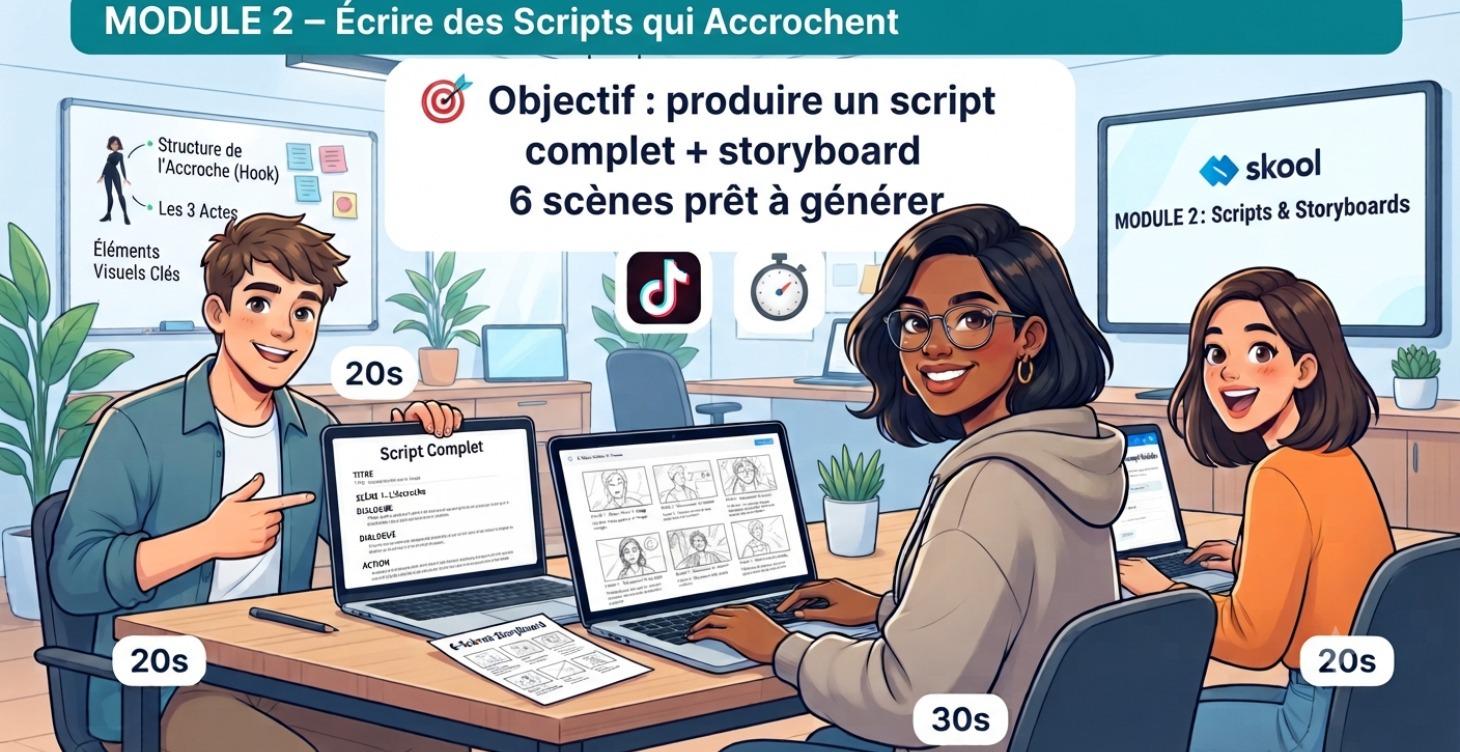 Écrire des Scripts qui Accrochent