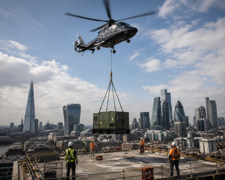 Helicopter Lift to Rooftop: Speed Should Never Replace Planning
