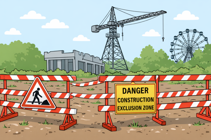 Case Study 74: Exclusion Zone Gradually Ignored