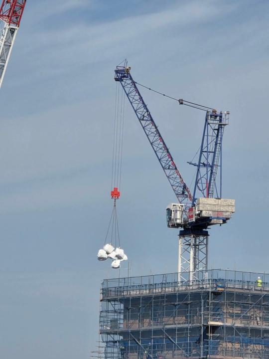 Case Study 106: Tower Crane Lifting 7 Tonne Bags in One Lift